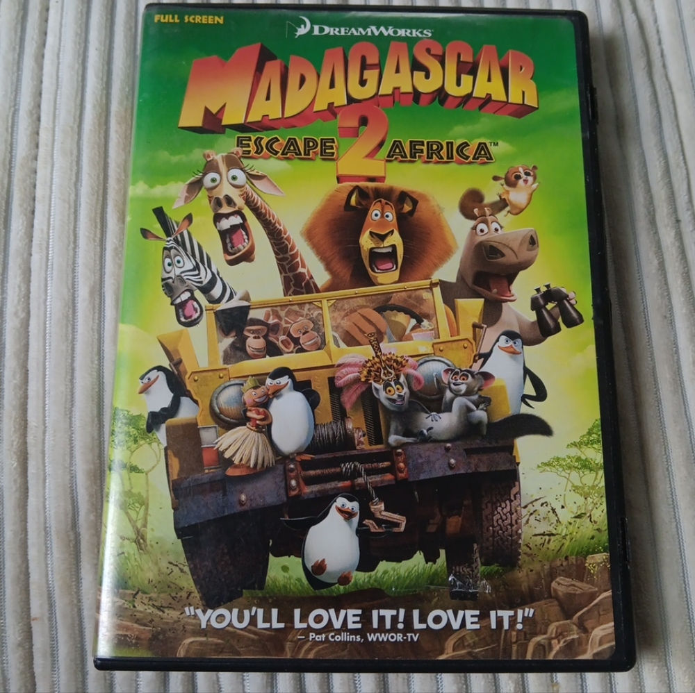 Madagascar: Escape 2 Africa (Full Screen Edition) - DVD